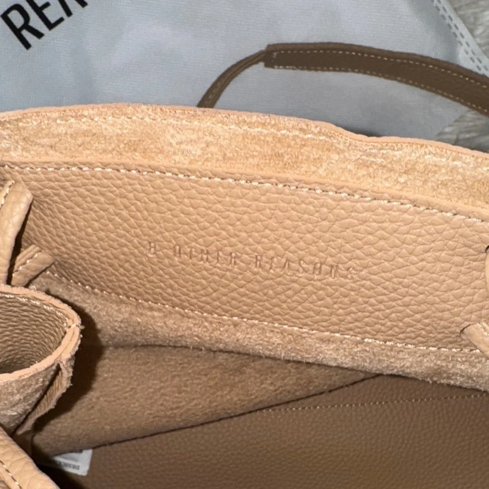 8 Other Reasons Beige Tote Bag